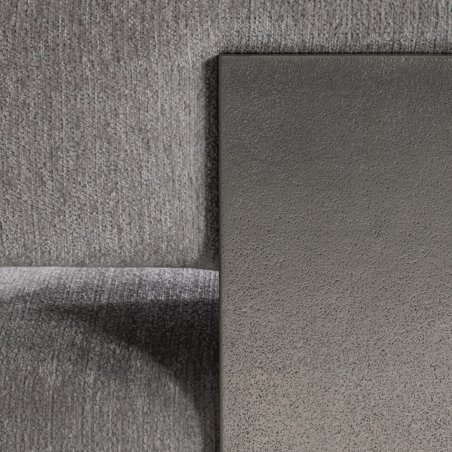 Paley Grey Fabric Swivel Chair - Ornate Home