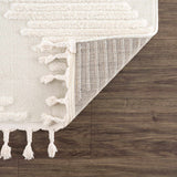 Palimbang Cream 3D Rug - Ornate Home