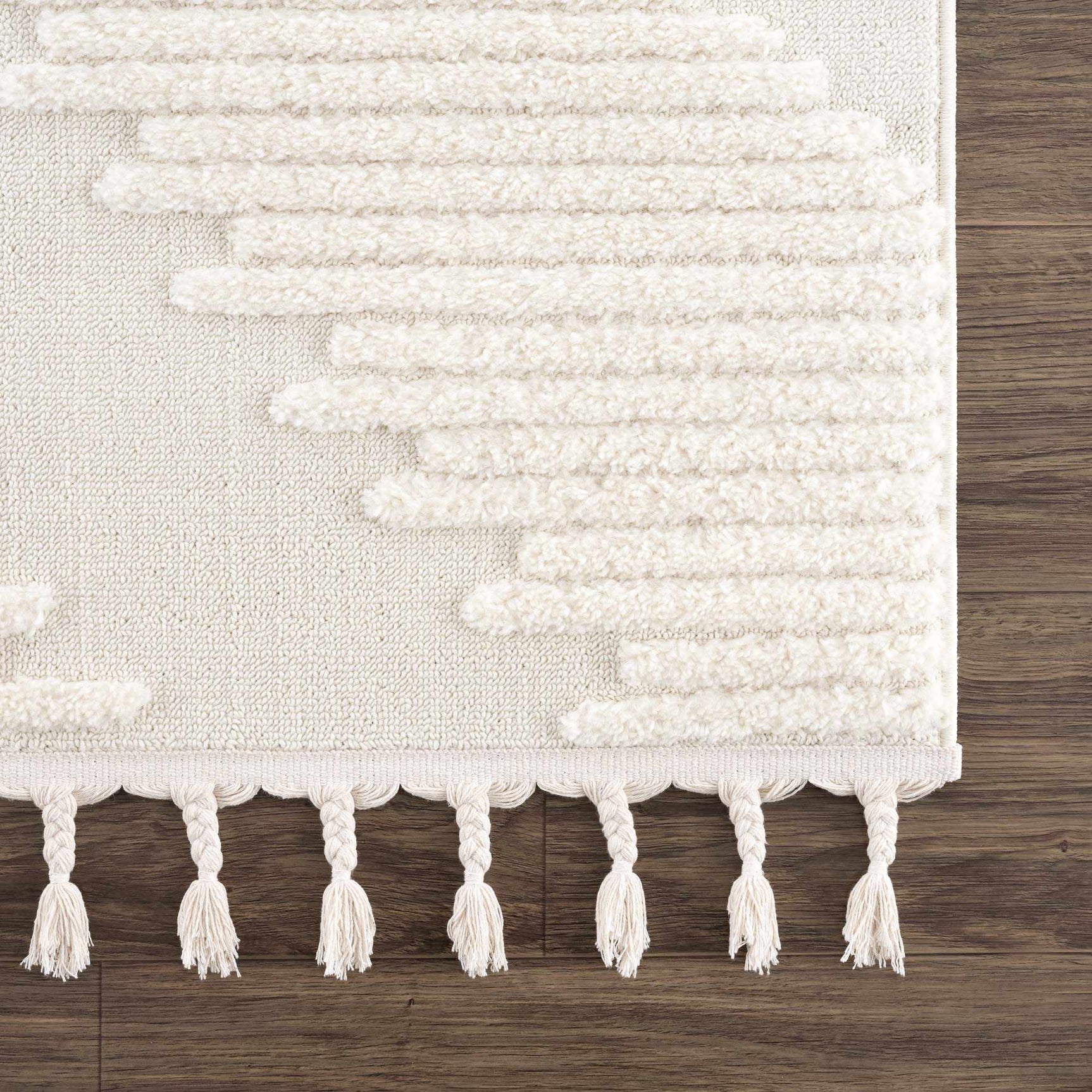Palimbang Cream 3D Rug - Ornate Home