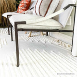 Palimbang Cream 3D Rug - Ornate Home