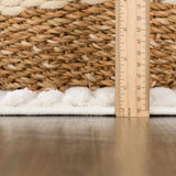 Palimbang Cream 3D Rug - Ornate Home