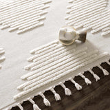 Palimbang Cream 3D Rug - Ornate Home