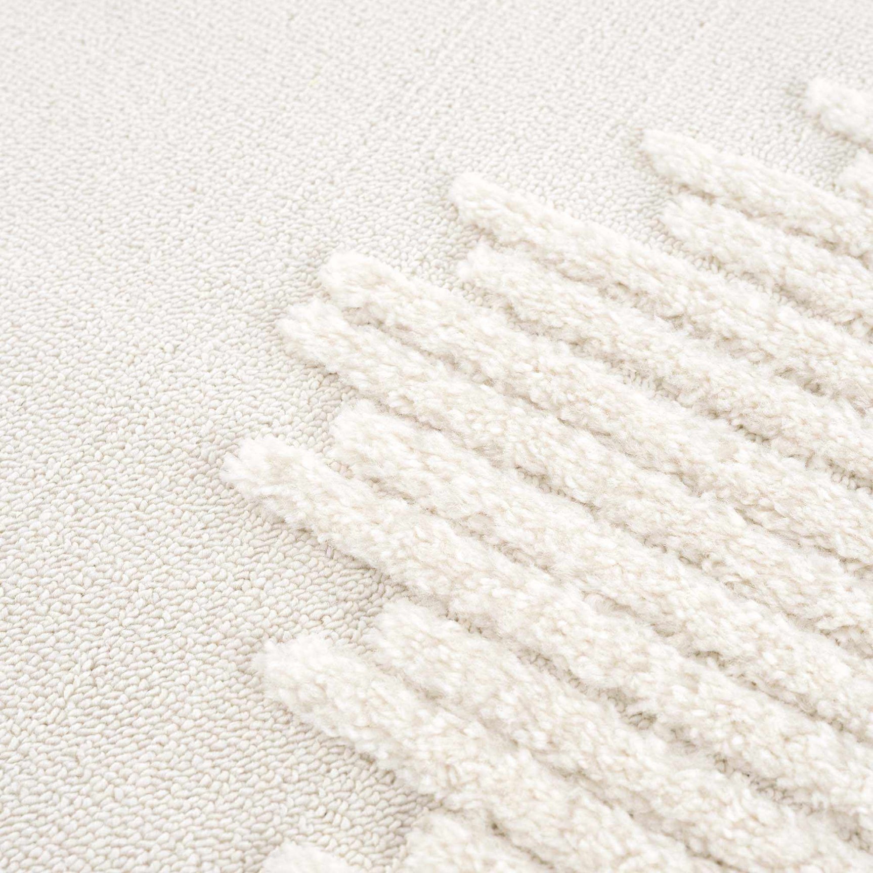 Palimbang Cream 3D Rug - Ornate Home