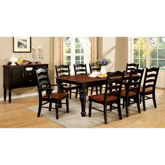 Palisade Black/Cherry Dining Table - Ornate Home