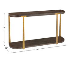 Palisade Woodtone Wood Console Table - Ornate Home
