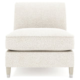 Palisades Gray/Beige Armless Chair Without Nails - Ornate Home