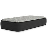Palisades Gray/Blue 14 Inch Memory Foam Mattress  / Firm - Ornate Home