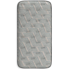 Palisades Gray/Blue 14 Inch Memory Foam Mattress  / Firm - Ornate Home