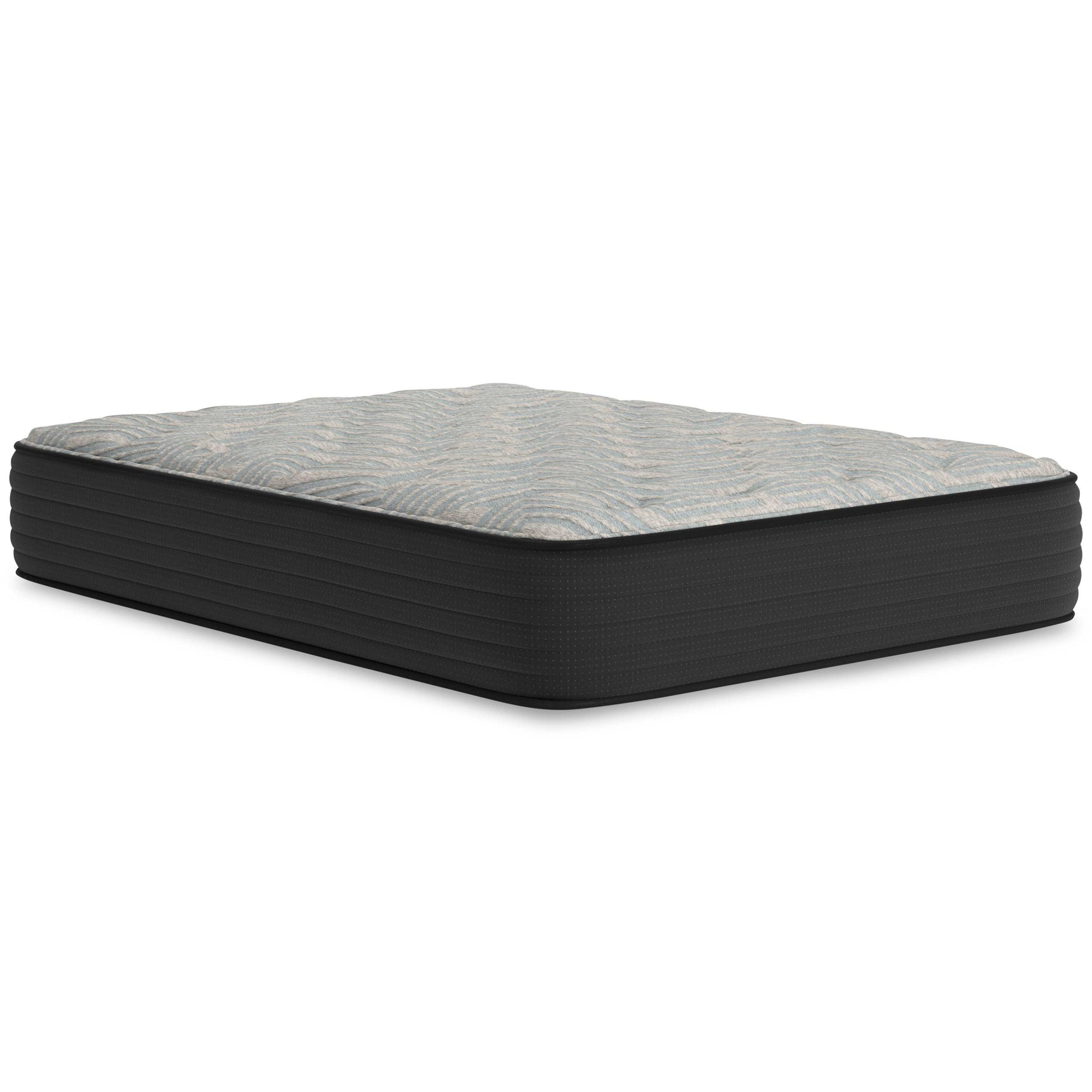Palisades Gray/Blue 14 Inch Memory Foam Mattress  / Firm - Ornate Home