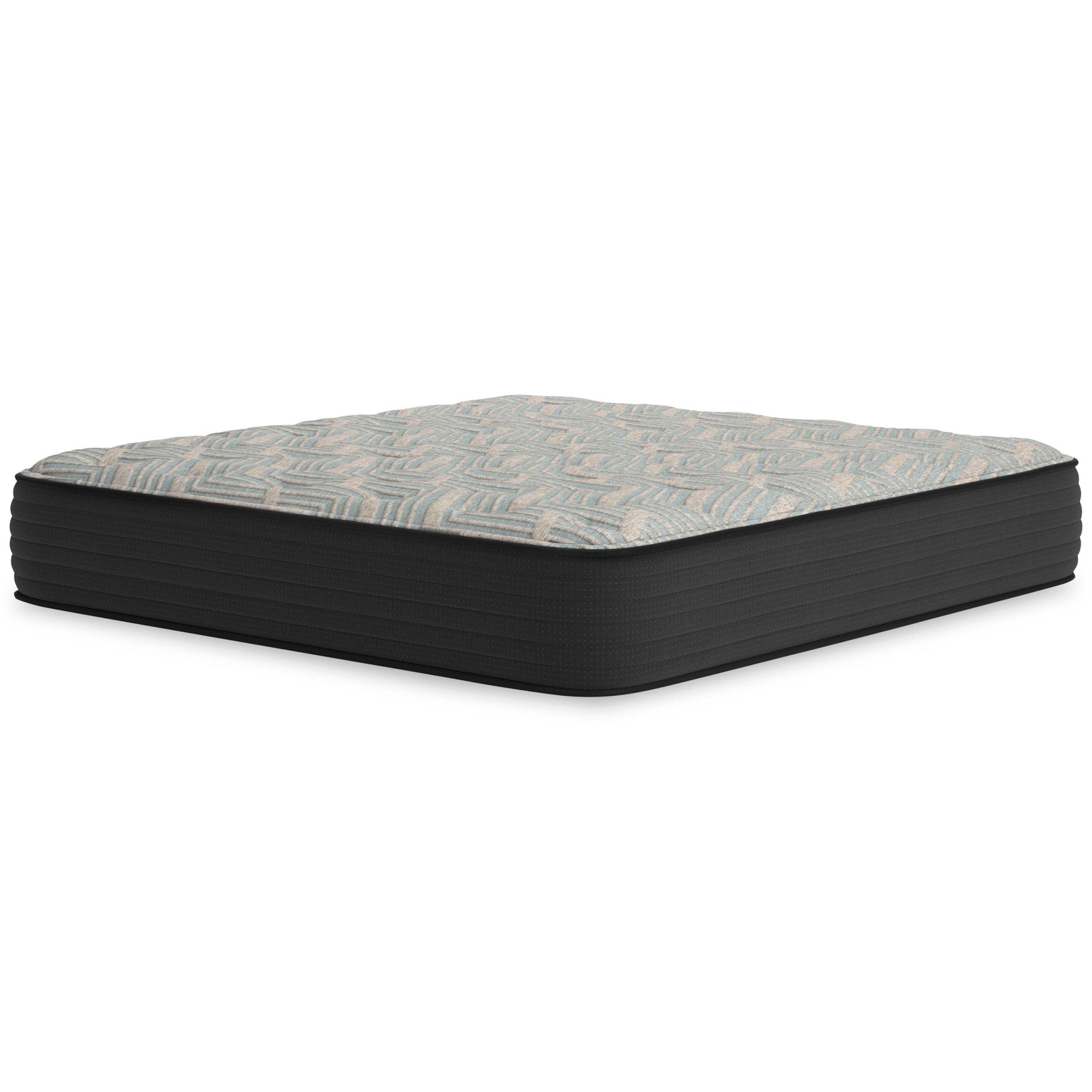 Palisades Gray/Blue 14 Inch Memory Foam Mattress  / Firm - Ornate Home