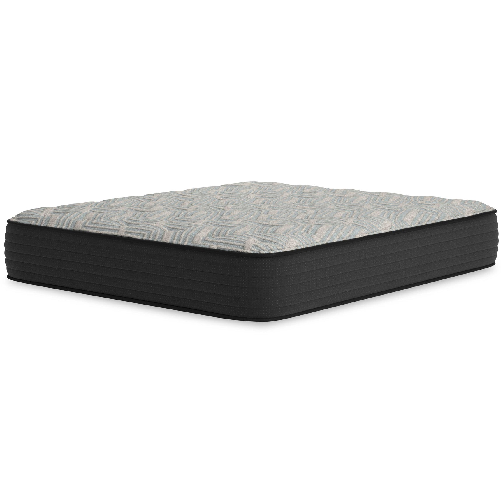 Palisades Gray/Blue 14 Inch Memory Foam Mattress  / Firm - Ornate Home