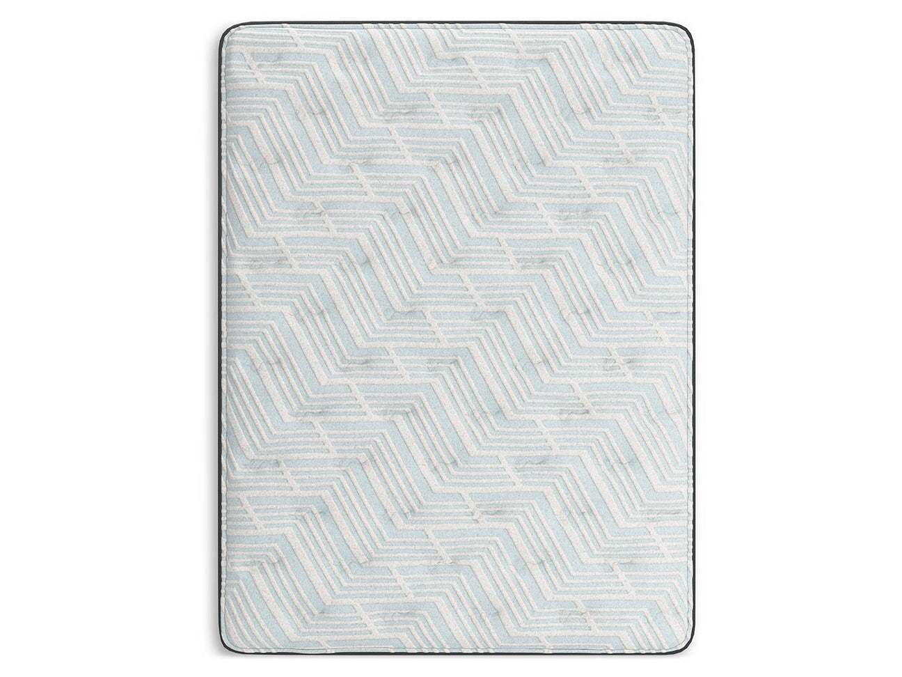 Palisades Gray/Blue 14 Inch Memory Foam Mattress  / Firm - Ornate Home