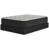 Palisades Gray/Blue 14 Inch Memory Foam Mattress  / Firm - Ornate Home