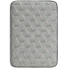 Palisades Gray/Blue 14 Inch Memory Foam Mattress  / Plush - Ornate Home