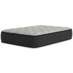 Palisades Gray/Blue 14 Inch Memory Foam Mattress  / Plush - Ornate Home