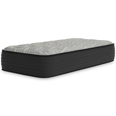 Palisades Gray/Blue 14 Inch Memory Foam Mattress  / Plush - Ornate Home