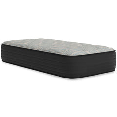 Palisades Gray/Blue 14 Inch Memory Foam Mattress  / Plush - Ornate Home