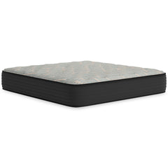 Palisades Gray/Blue 14 Inch Memory Foam Mattress  / Plush - Ornate Home