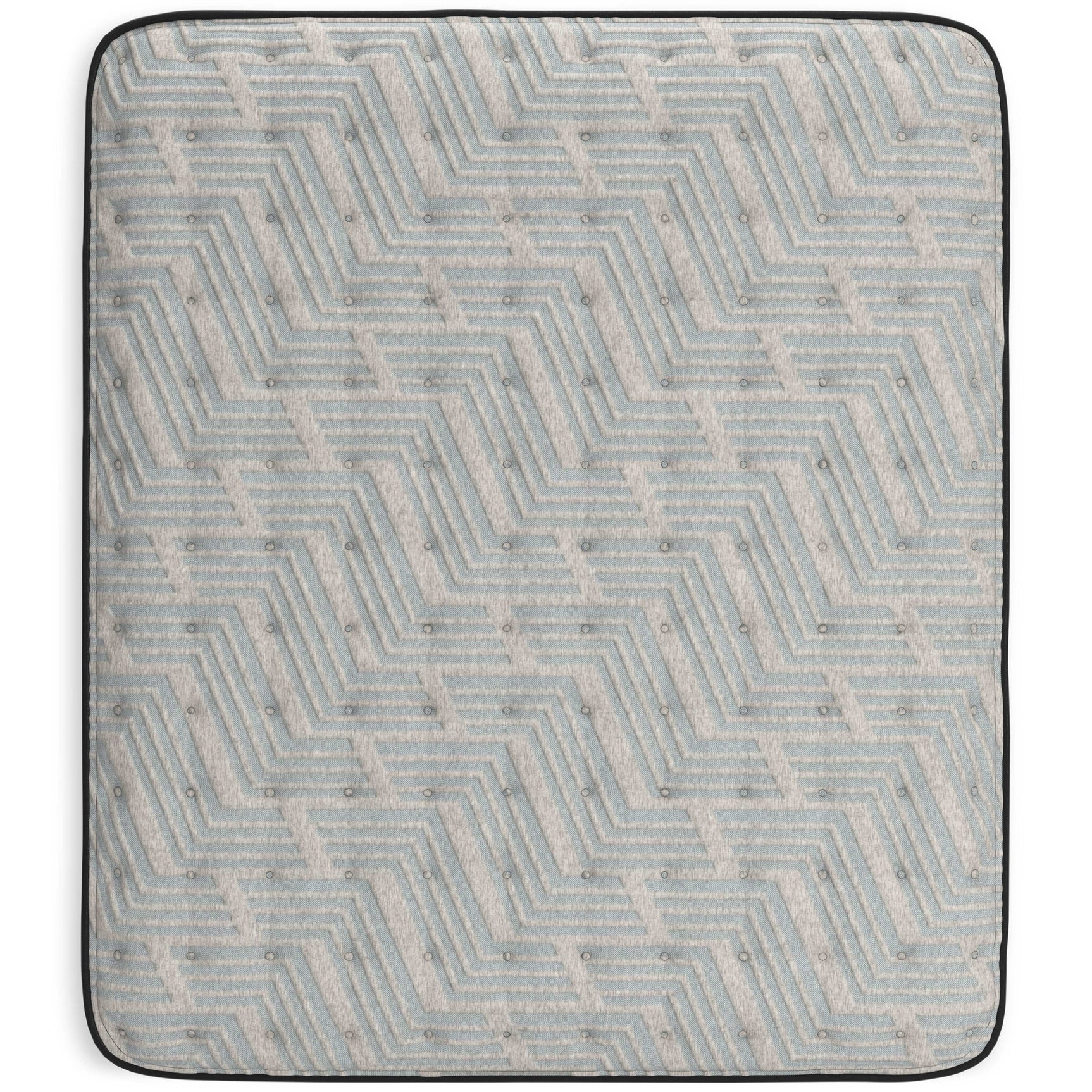 Palisades Gray/Blue Memory Foam Mattress (Online Special Price) - Ornate Home