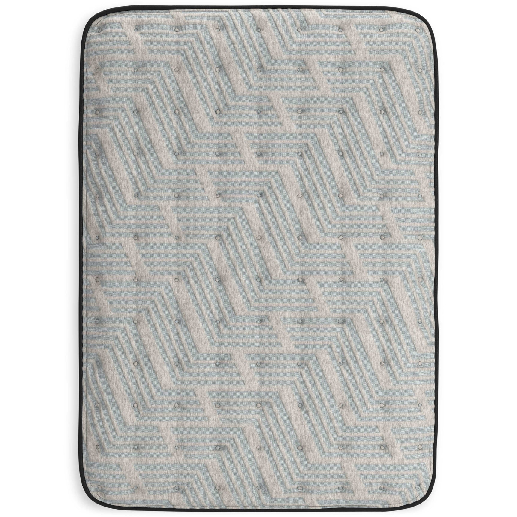 Palisades Gray/Blue Memory Foam Mattress (Online Special Price) - Ornate Home