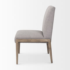 Palisades Gray Curved Back Dining Side Chair (Set of 2) - Ornate Home
