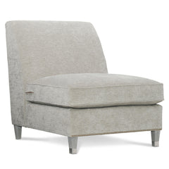 Palisades Greige Armless Chair - Ornate Home