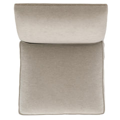 Palisades Greige Armless Chair - Ornate Home