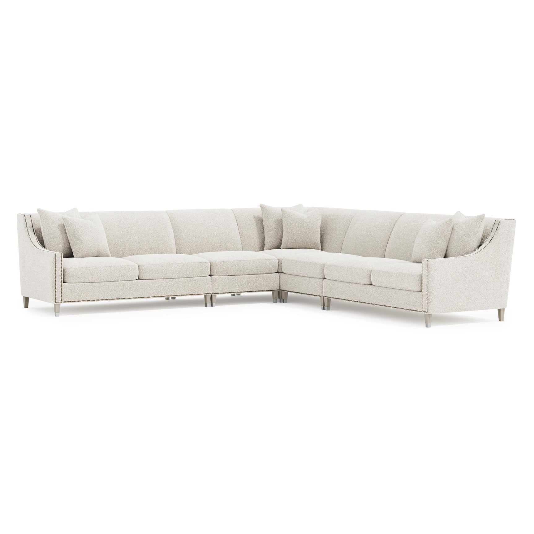 Palisades Greige Sectional - Ornate Home