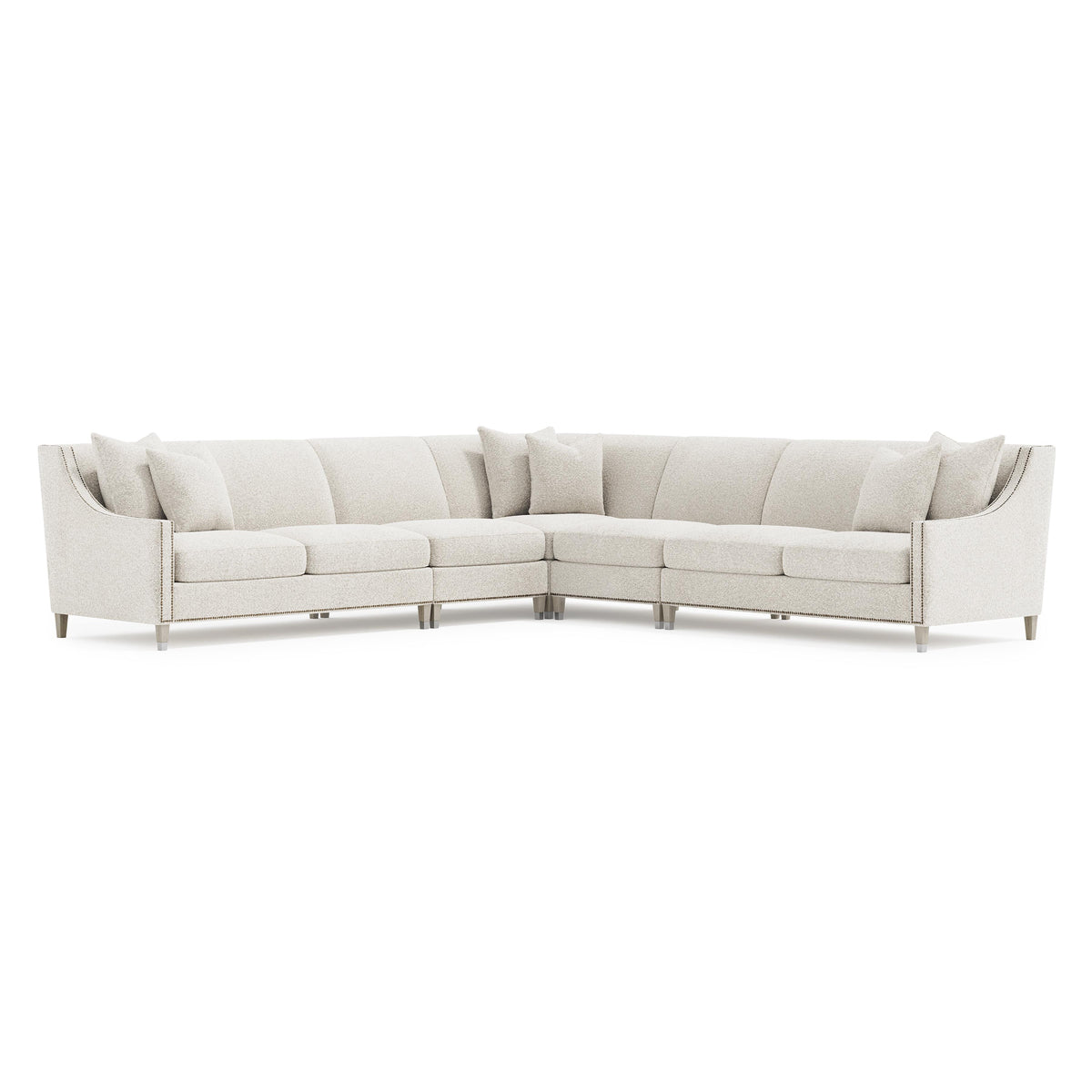 Palisades Greige Sectional - Ornate Home