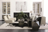 Palisades Grey 4 Seat Cushions Fabric Sofa - Ornate Home