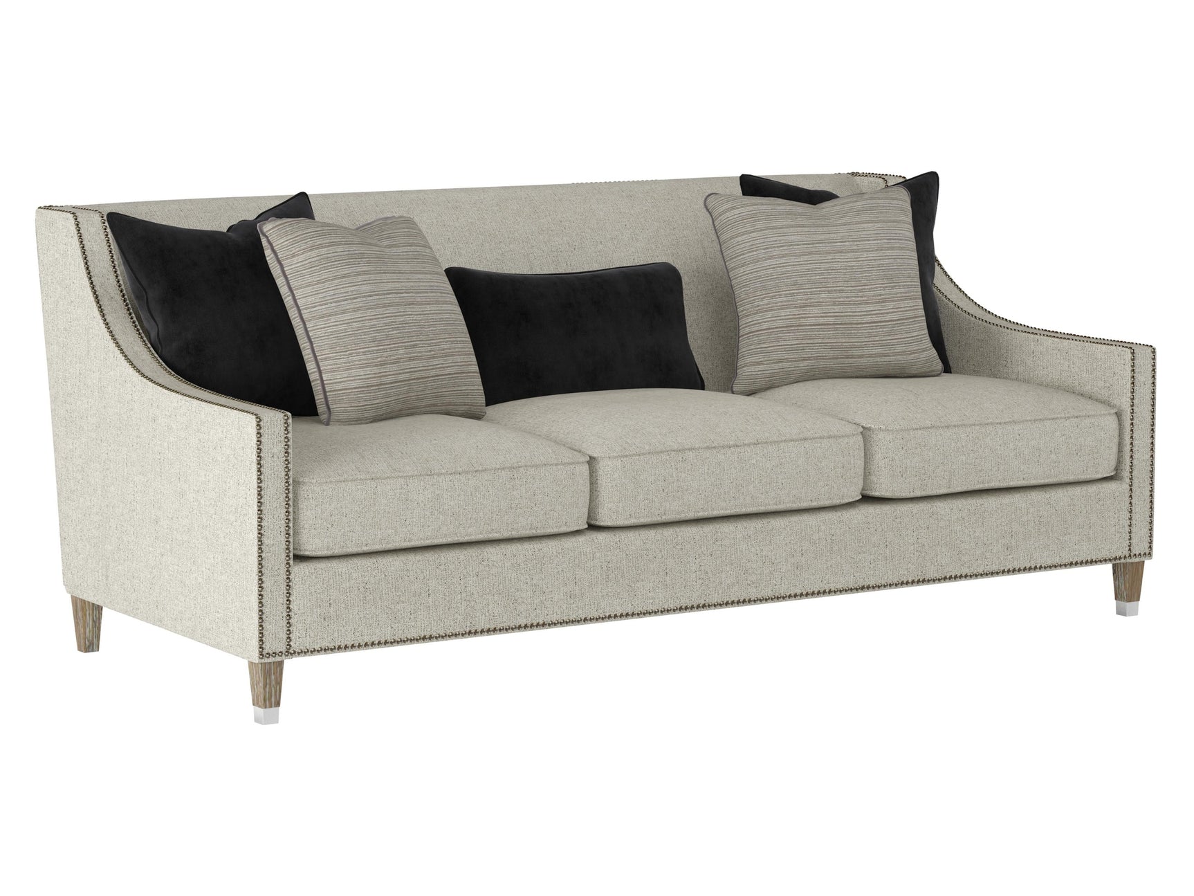 Palisades Grey Fabric Sofa - Ornate Home