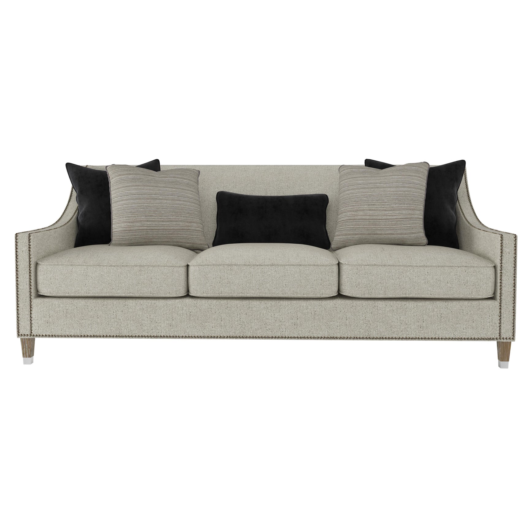 Palisades Grey Fabric Sofa - Ornate Home