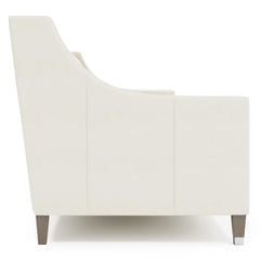 Palisades Ivory Sofa Without Pillows & Nails - Ornate Home