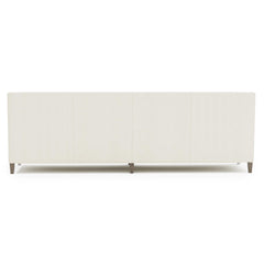 Palisades Ivory Sofa Without Pillows & Nails - Ornate Home