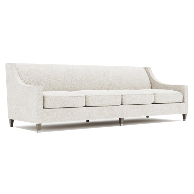 Palisades Ivory Sofa Without Pillows & Nails - Ornate Home