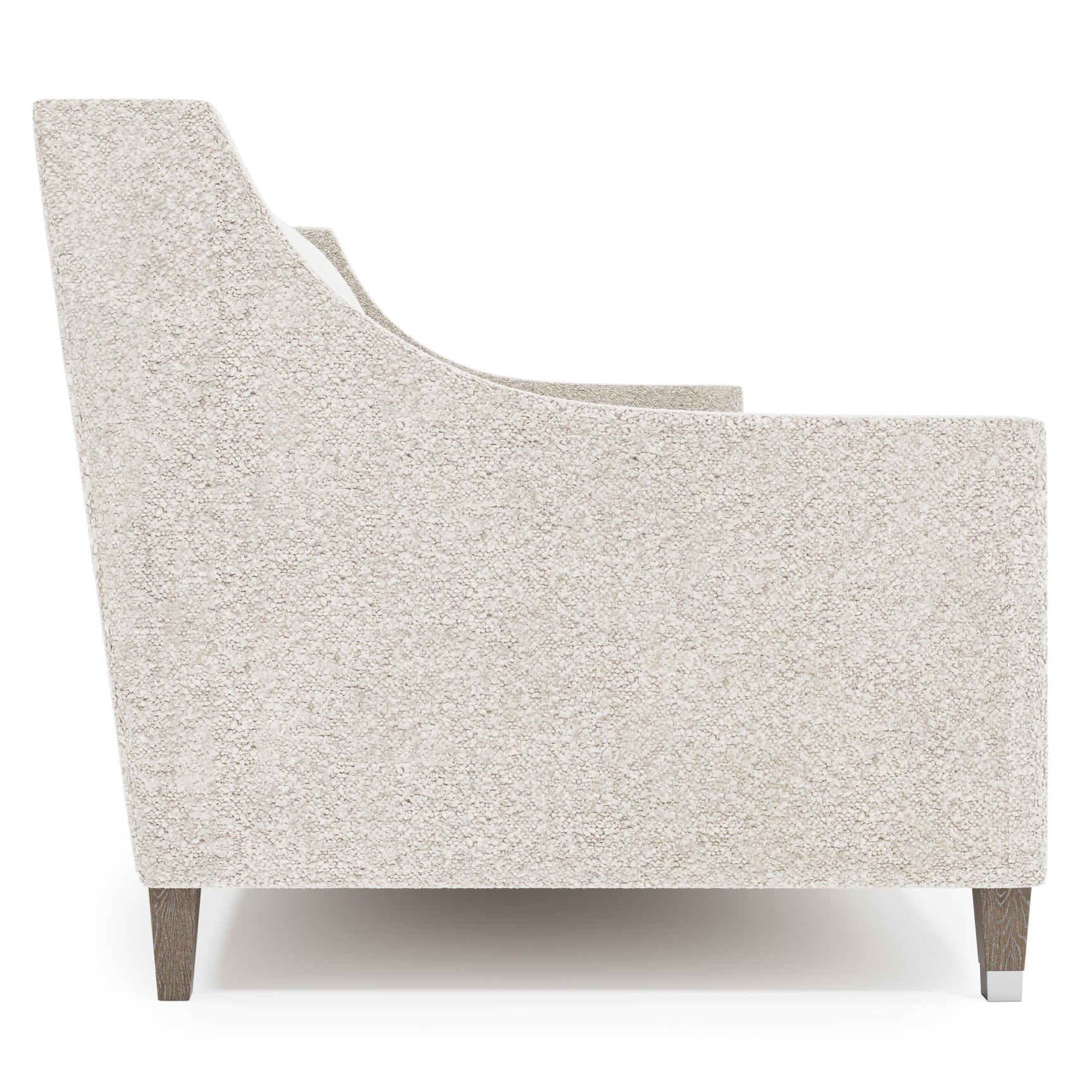 Palisades Ivory Sofa Without Pillows & Nails - Ornate Home