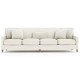 Palisades Mocha Sofa Without Nails - Ornate Home