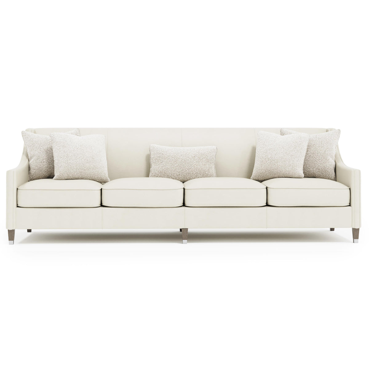 Palisades Mocha Sofa Without Nails - Ornate Home