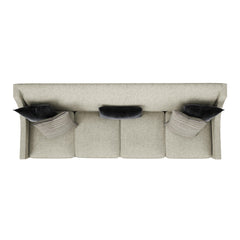 Palisades Mocha Sofa Without Nails - Ornate Home