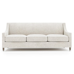 Palisades Mocha Sofa Without Pillows & Nails - Ornate Home