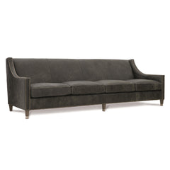 Palisades Mocha Sofa Without Pillows - Ornate Home
