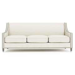Palisades Mocha Sofa Without Pillows - Ornate Home