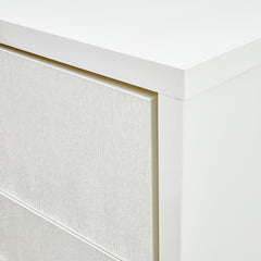 Palm Gate Cloud White 6-Drawer Chest - Ornate Home