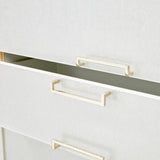 Palm Gate Cloud White 6-Drawer Chest - Ornate Home