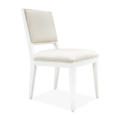 Palm Gate Cloud White/Cream Side Chair (Set of 2) - Ornate Home