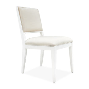 Palm Gate Cloud White/Cream Side Chair (Set of 2) - Ornate Home