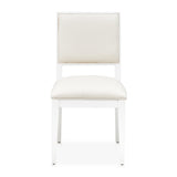 Palm Gate Cloud White/Cream Side Chair (Set of 2) - Ornate Home