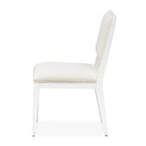 Palm Gate Cloud White/Cream Side Chair (Set of 2) - Ornate Home