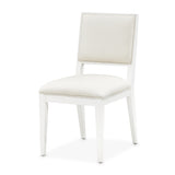 Palm Gate Cloud White/Cream Side Chair (Set of 2) - Ornate Home