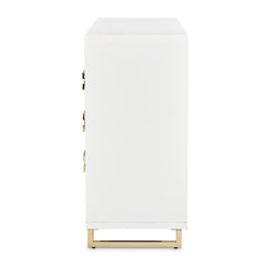 Palm Gate Cloud White Dresser - Ornate Home